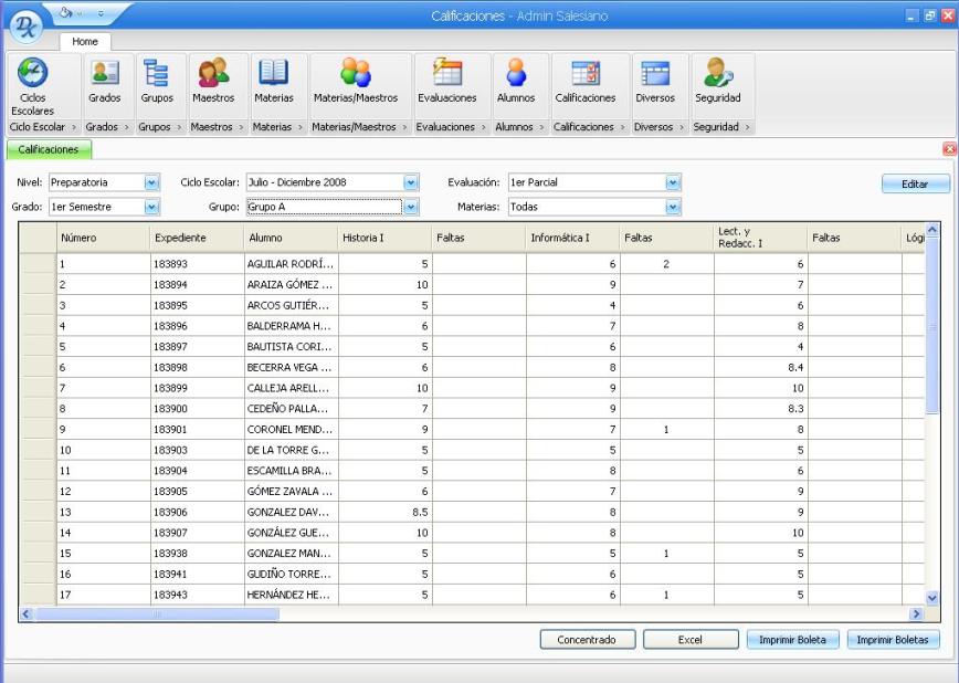 Sistema Administrativo